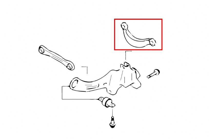 Focus RS MK1 Hardrace Adjustable Rear Camber Arms