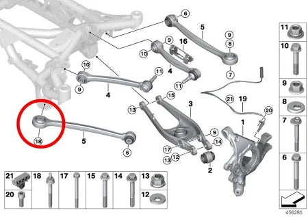 Millway Motorsport Control Arm Inner Bushing BMW F8X & G8X M2/M3/M4