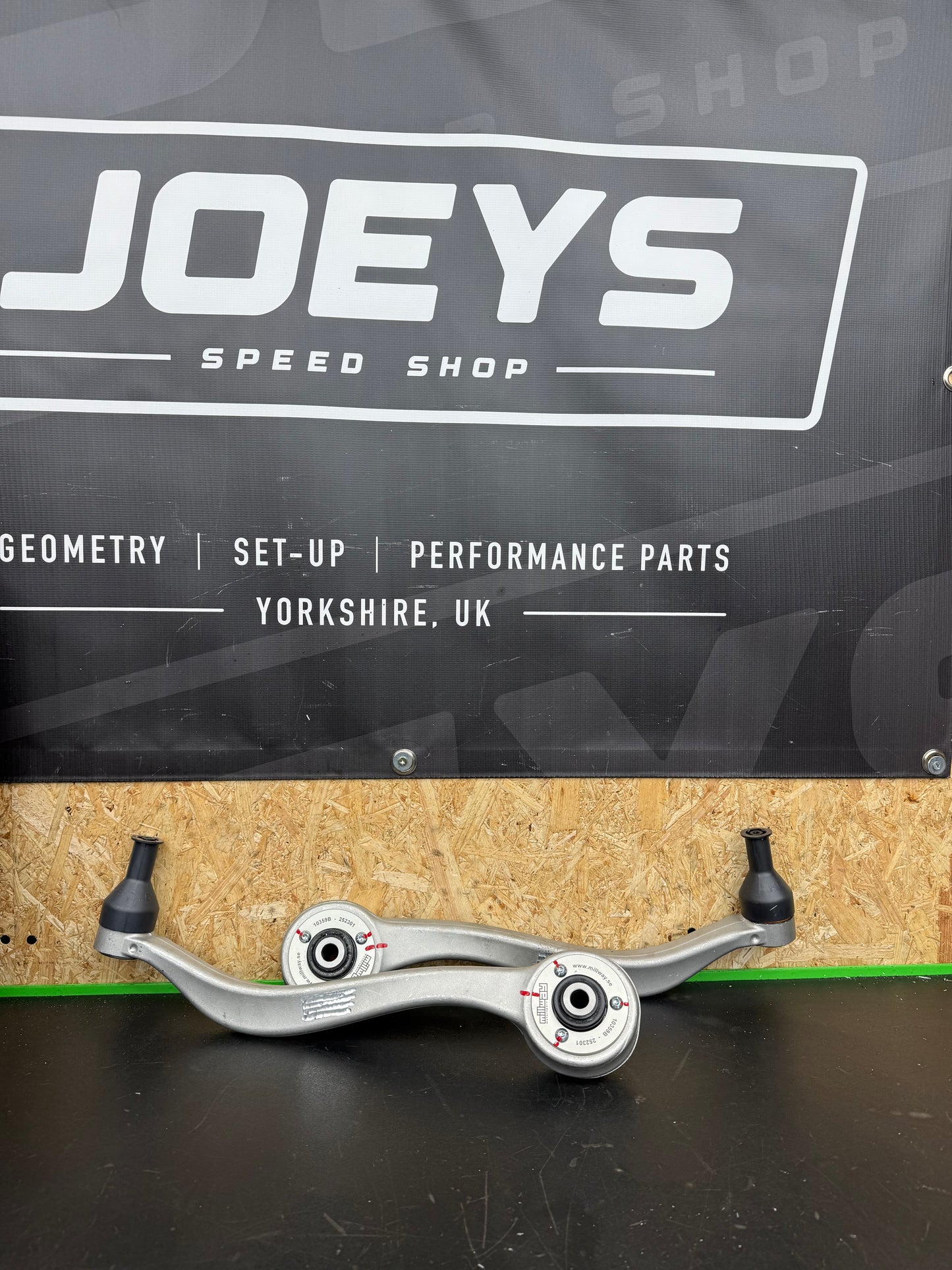 BMW F8X Front Control Arm Millway Motorsport Bush Conversion (Pre-Assembled)