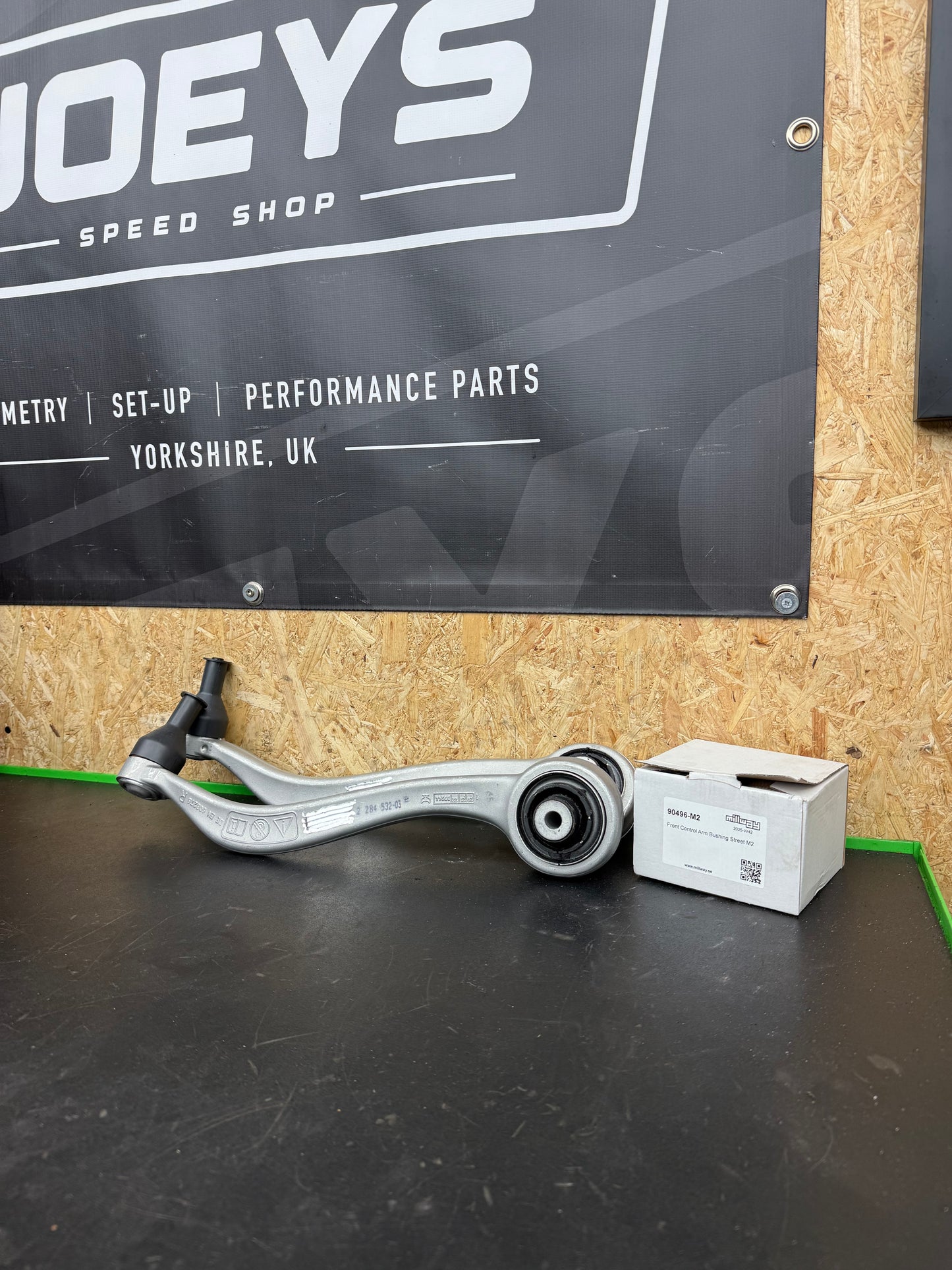 BMW F8X Front Control Arm Millway Motorsport Bush Conversion (Pre-Assembled)