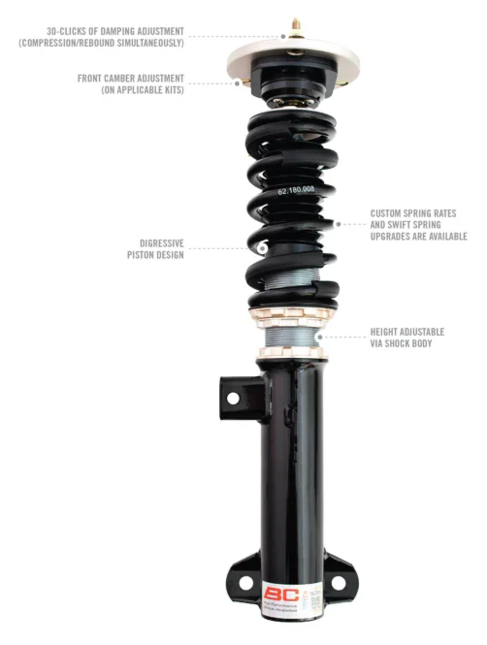 BC Racing Coilovers – BR ER DS Series