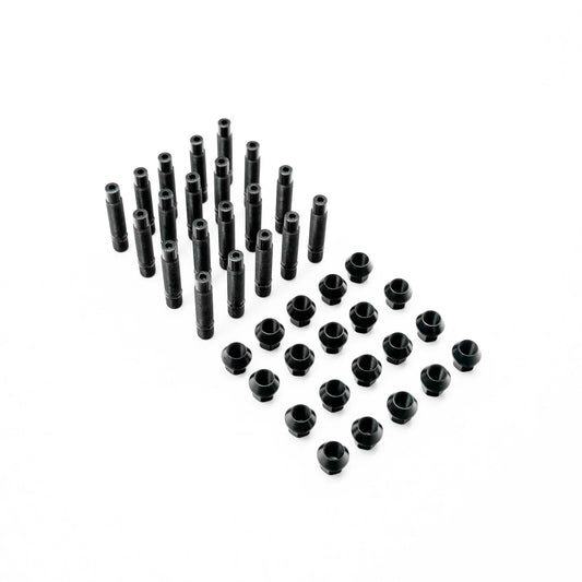 Bimecc Stud & Nut Conversion Kit (black nuts)